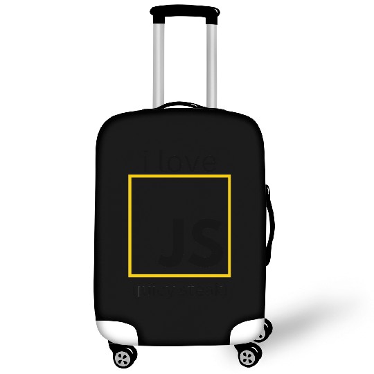 JavaScript web developer funny programming Luggage Covers