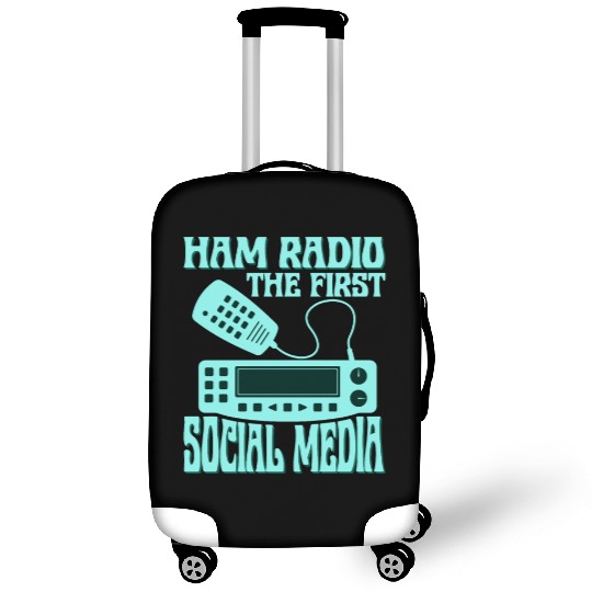 Ham Radio The First Social Media Operator Amateur Luggage Covers