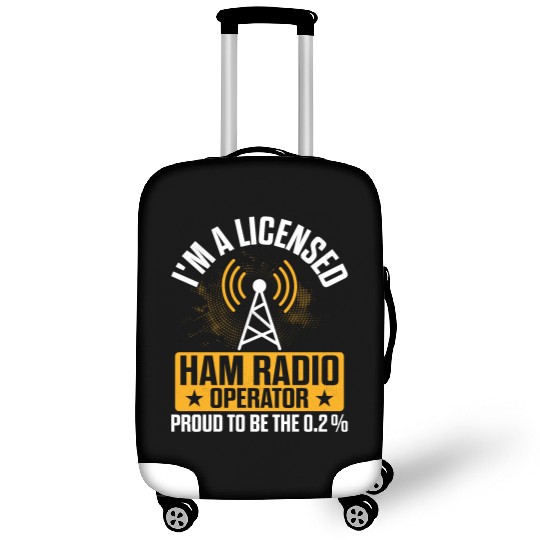 I'm A Licensed Ham Radio Operator Amateur Enthusi Luggage Covers