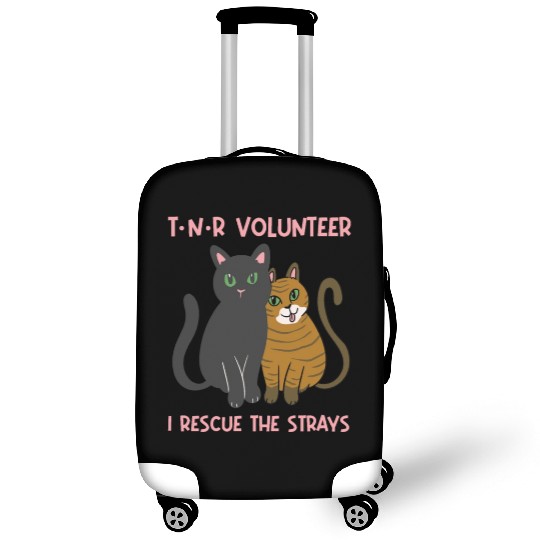 T N R Volunteer I rescue stray cats street cats Luggage Covers