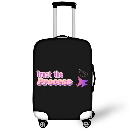 Trust the process - motivational quote Luggage Covers