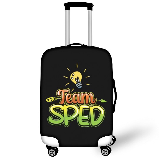 Team Sped Awareness Special Education Teacher Luggage Covers