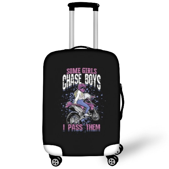 Some girls chase boys I pass them - girl Luggage Covers