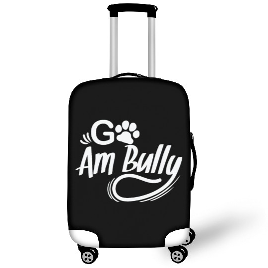 Go Am Bully Bulldog Pet Dog breed Luggage Covers