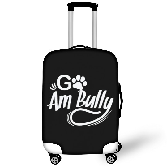 Go Am Bully Bulldog Pet Dog breed Luggage Covers