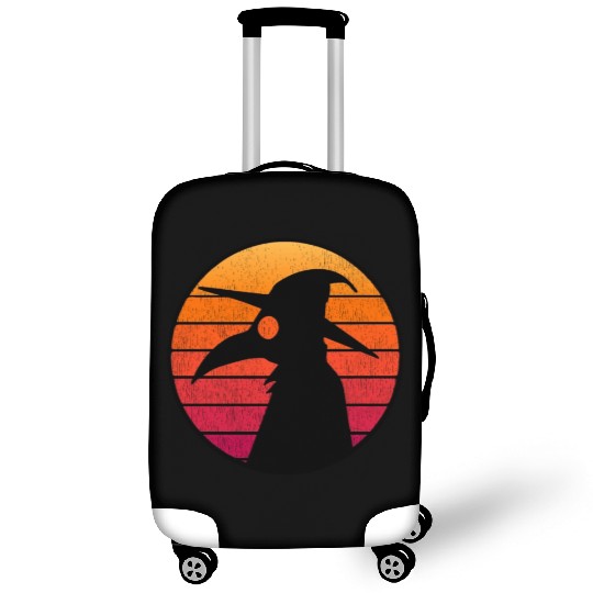 The Plague Doctor Costume Kids Retro Sun Plague Luggage Covers