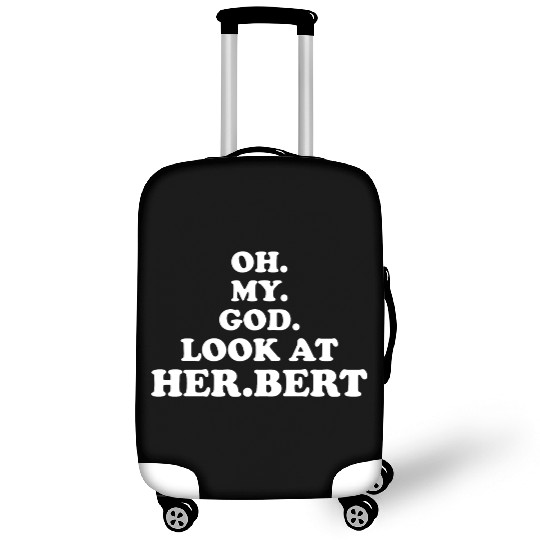 oh my god look at herbert design Luggage Covers