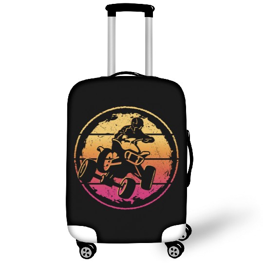 ATV Biker Vintage Motocross 4 wheeler Quad Luggage Covers