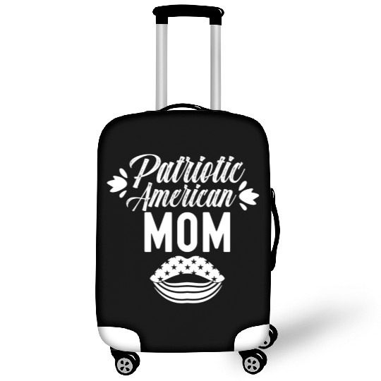 Patriotic American Mom US Patriot USA Luggage Covers