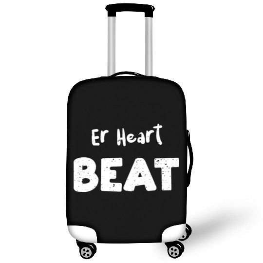 He Heart Beat - Doctor Luggage Covers
