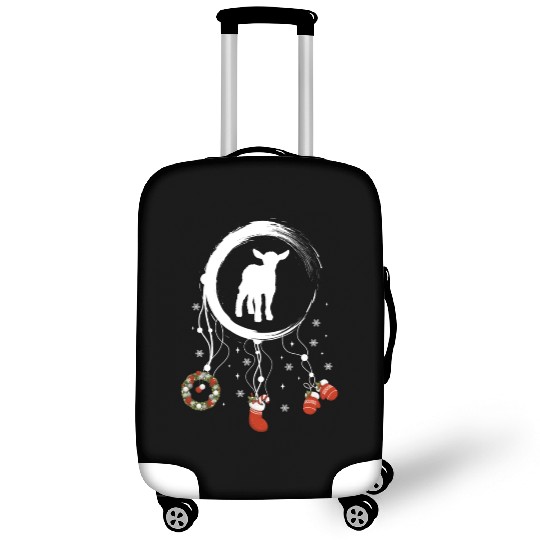Winter dreamcatcher Christmas Lamb Luggage Covers