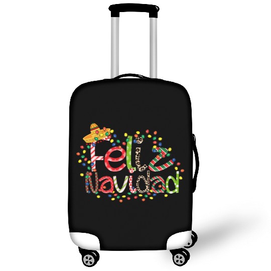 Feliz Navidad Song Christmas Merry Christmas Luggage Covers