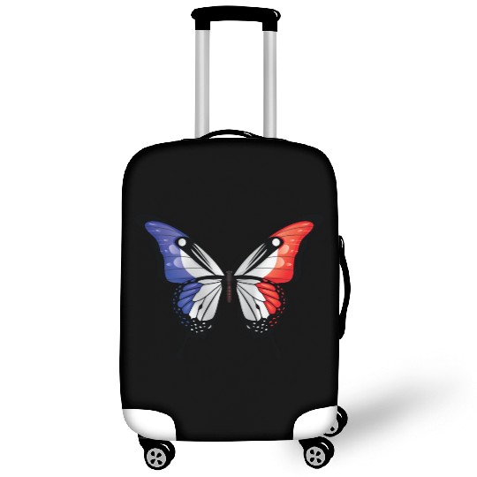 France Swallowtail Butterfly Flag Luggage Covers