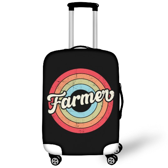 Farming Farmer Retro Vintage Luggage Covers