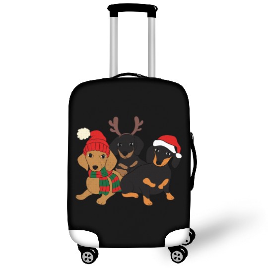 Dachshund Christmas Cute Dachshund Dachshund Lover Luggage Covers