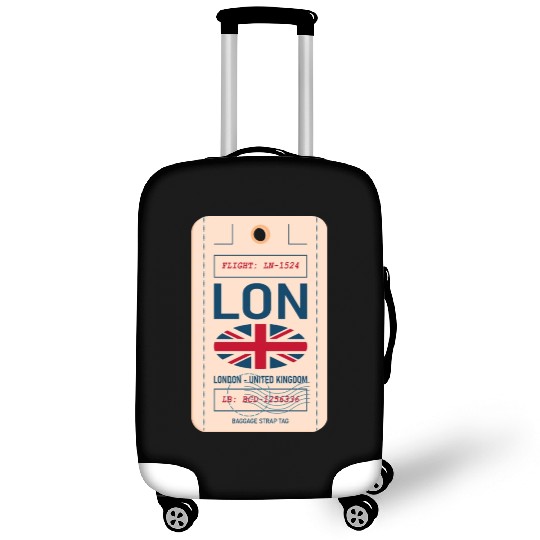 LONDON (LON) Airline Luggage tag United Kingdom Luggage Covers