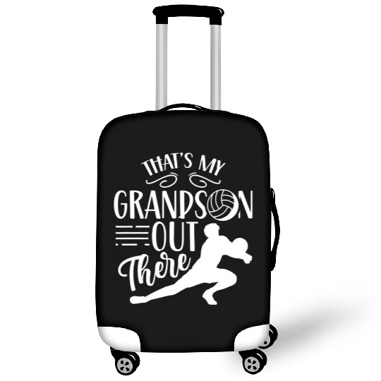 That's My Grandson Out There Volleyball Sports Luggage Covers