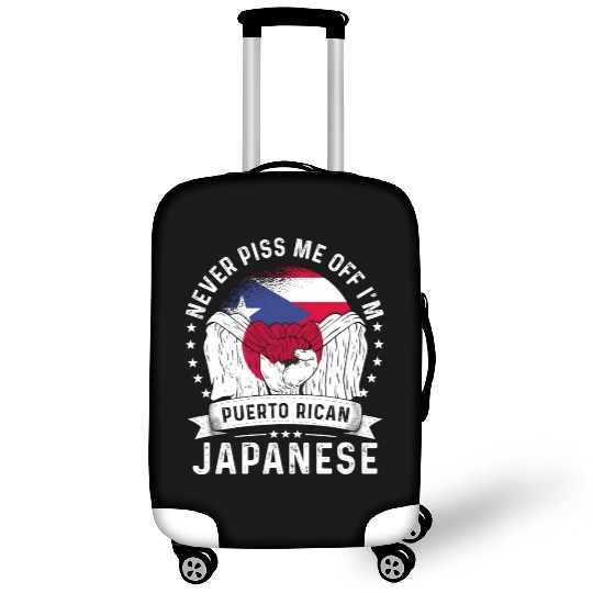 Puerto Rico Flag Japan Grown Funny Humor Luggage Covers
