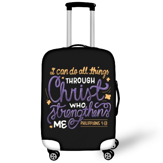 I Can Do All Things Through Christ Bible Vers Luggage Covers