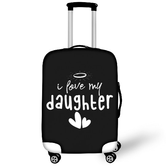 I Love My Daughter Luggage Covers