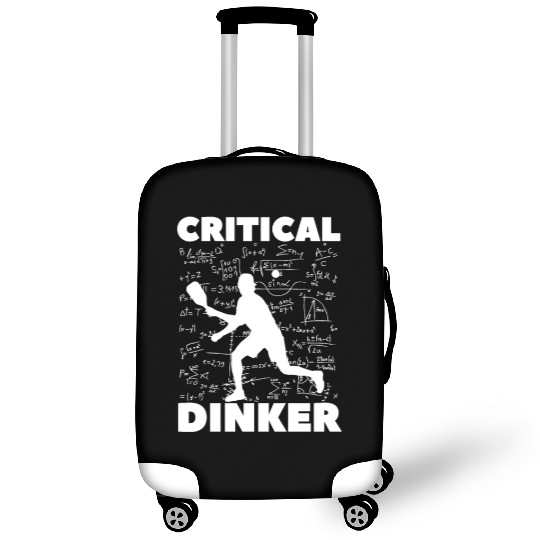 Pickleball Critical Dinker, Funny Pickle Ball. Luggage Covers
