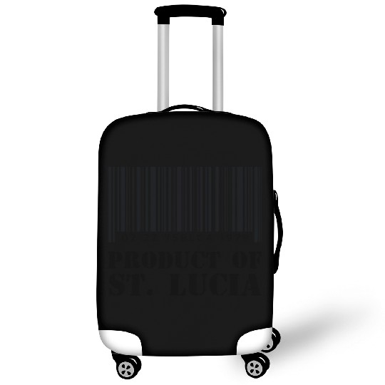 Product of St. Lucia (Black) Luggage Covers