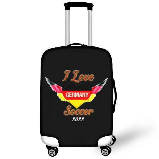 I Love Germany Soccer 2022 Luggage Covers