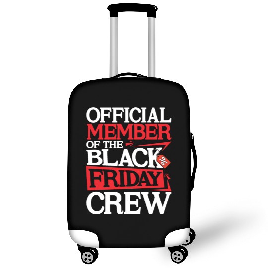 Official Member Of The Black Friday Crew Luggage Covers