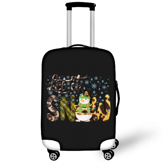 Christmas Snowman, Let it snow , Snowman gift Luggage Covers