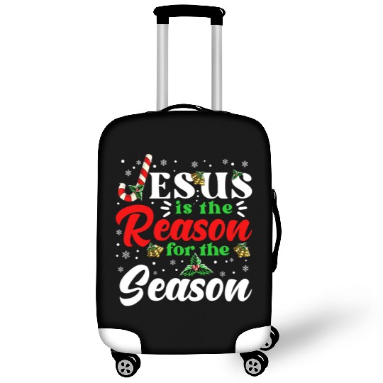 Jesus Is The Reason For The Season Christmas Luggage Covers
