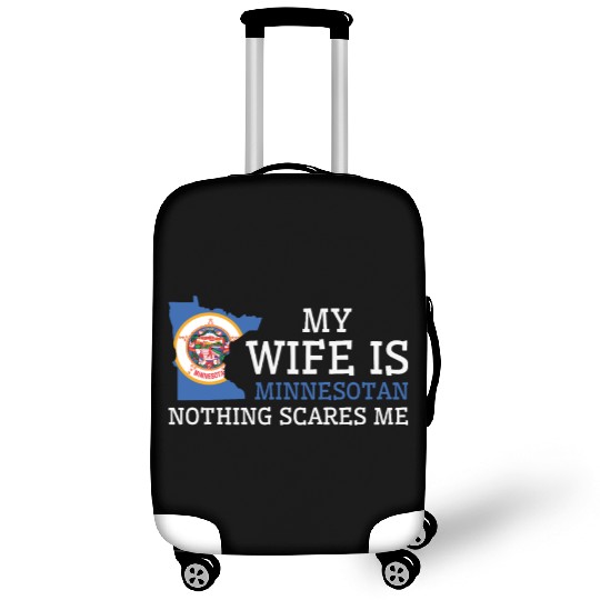 Nothing Scares Me Minnesotan Wife Minnesota Luggage Covers