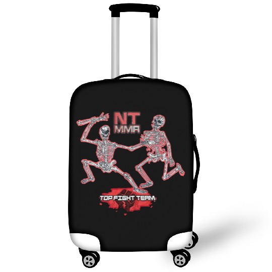 Dueling Skeleton Art Luggage Covers