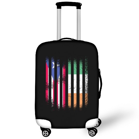 Puerto Rico Flag Ireland Grown Flags Stripes Luggage Covers