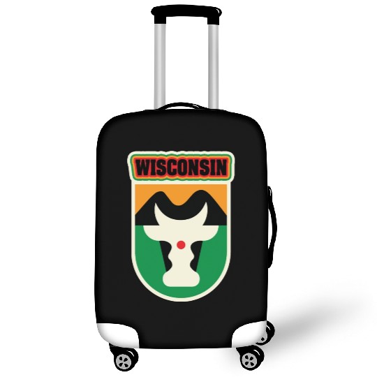 US States WISCONSIN Luggage Covers