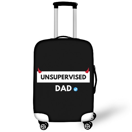 UNSUPERVISED DAD FUNNY CUTE DESIGN Luggage Covers