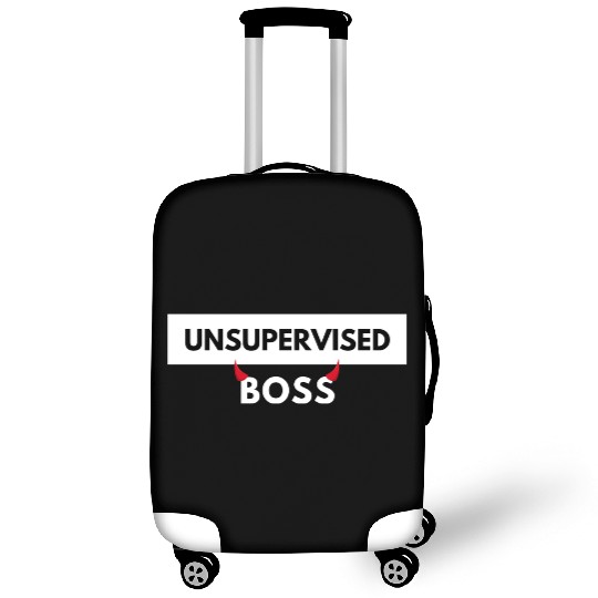 UNSUPERVISED BOSS FUNNY CUTE DESIGN Luggage Covers