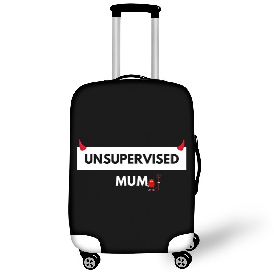 UNSUPERVISED MUM FUNNY CUTE DESIGN Luggage Covers