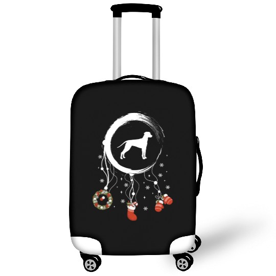 dog dreamcatcher Christmas Dalmatian Luggage Covers