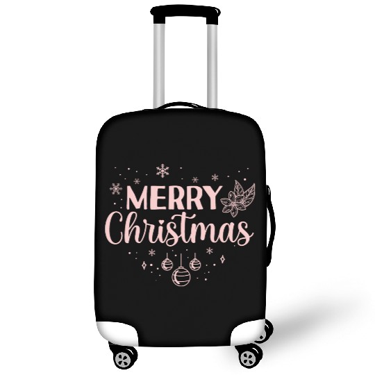 Pastel Christmas Holiday X-Mas Lover Luggage Covers
