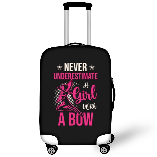 Never Underestimate A Girl With A Bow Archery Luggage Covers