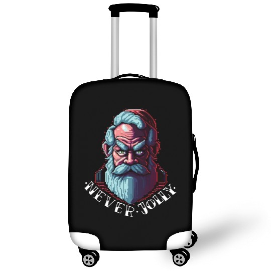 Grumpy Santa Luggage Covers