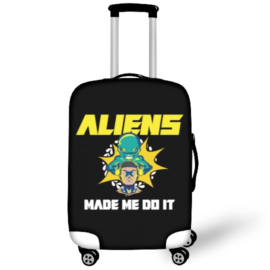 Alien Extraterrestrial Area 51 UFO Space Geek Gift Luggage Covers
