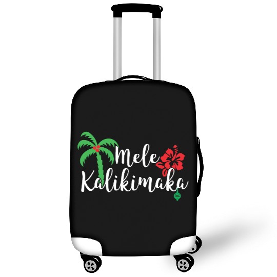 Mele Kalikimaka Hawaiian Merry Christmas Luggage Covers