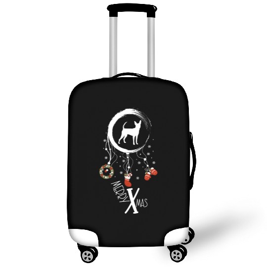 dog dreamcatcher Christmas Miniature Pinscher Luggage Covers