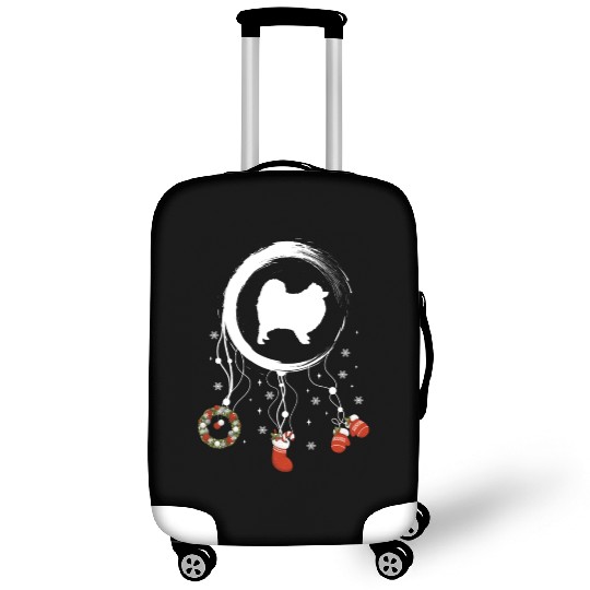 dog dreamcatcher Christmas Pomeranian Luggage Covers