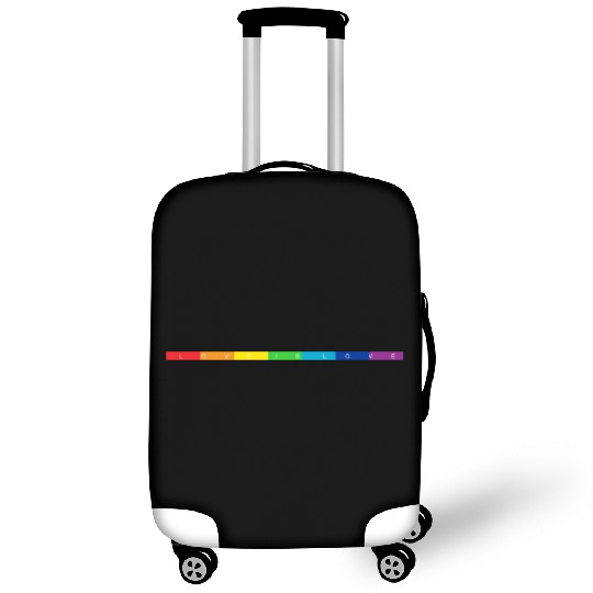 Pride Rainbow Flag Love is Love Luggage Covers