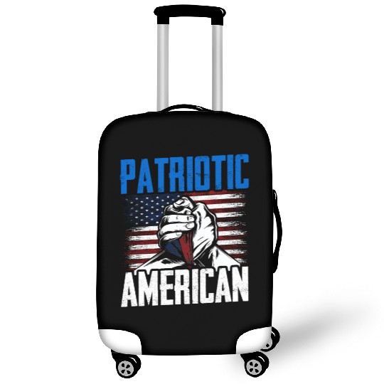 Patriotic American US Patriot USA Luggage Covers