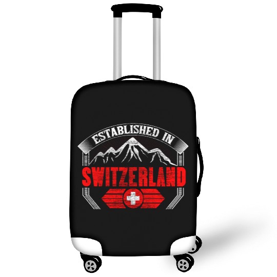Switzerland Proud Gift Idea Luggage Covers