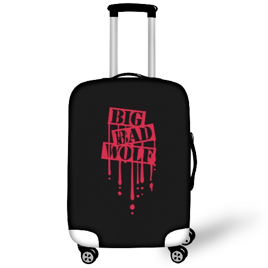 big bad wolf quote Luggage Covers