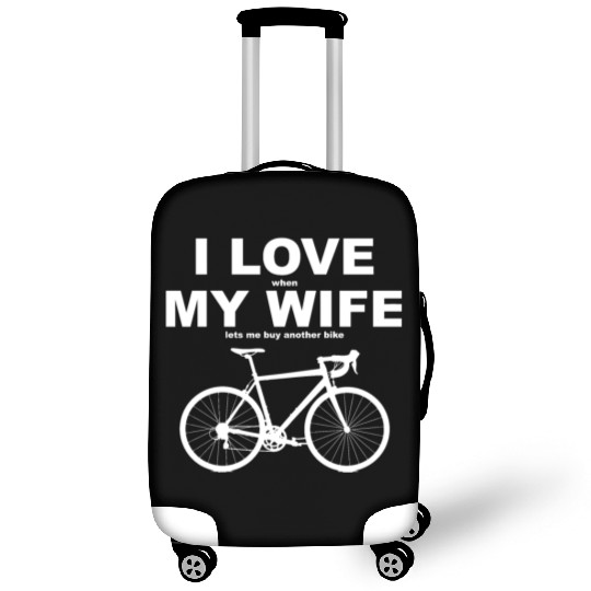 I LOVE MY WIFE Essential Luggage Covers